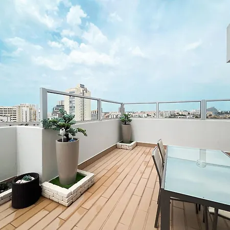 Penthouse T3 Com Terraço E Bbq *